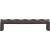 Top Knobs TK562SAB Mercer 5 1/8" Center to Center Zinc Alloy Quilted Cabinet Pull in Sable