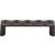 Top Knobs TK561UM Mercer 3 3/4" Center to Center Zinc Alloy Quilted Cabinet Pull in Umbrio