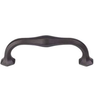 Top Knobs TK714SAB Transcend 3 3/4" Center to Center Spectrum Handle Cabinet Pull in Sable