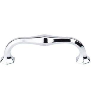 Top Knobs TK714PC Transcend 3 3/4" Center to Center Spectrum Handle Cabinet Pull in Polished Chrome