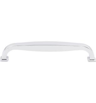 Top Knobs TK727PC Transcend 8" Center to Center Contour Handle Appliance Cabinet Pull in Polished Chrome