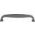 Top Knobs TK727AG Transcend 8" Center to Center Contour Handle Appliance Cabinet Pull in Ash Gray