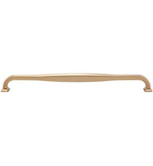 Top Knobs TK726HB Transcend 12" Center to Center Contour Handle Cabinet Pull in Honey Bronze
