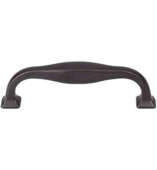 Top Knobs TK722SAB Transcend 3 3/4" Center to Center Contour Handle Cabinet Pull in Sable