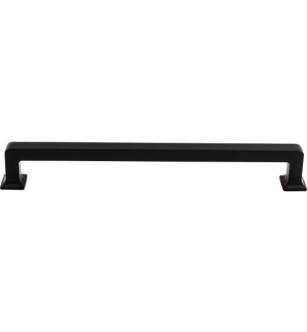 Top Knobs TK709BLK Transcend 12" Center to Center Ascendra Handle Appliance Cabinet Pull in Flat Black