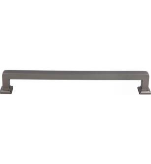 Top Knobs TK709AG Transcend 12" Center to Center Ascendra Handle Appliance Cabinet Pull in Ash Gray