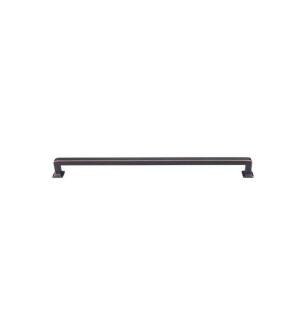 Top Knobs TK708UM Transcend 12" Center to Center Ascendra Handle Cabinet Pull in Umbrio