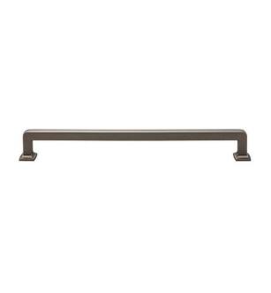 Top Knobs TK706AG Transcend 9" Center to Center Ascendra Handle Cabinet Pull in Ash Gray
