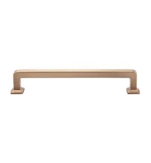 Top Knobs TK705HB Transcend 6 3/8" Center to Center Ascendra Handle Cabinet Pull in Honey Bronze