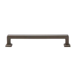 Top Knobs TK705AG Transcend 6 3/8" Center to Center Ascendra Handle Cabinet Pull in Ash Gray