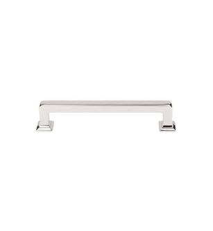 Top Knobs TK704PN Transcend 5" Center to Center Ascendra Handle Cabinet Pull in Polished Nickel
