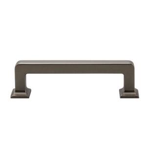 Top Knobs TK703AG Transcend 3 3/4" Center to Center Ascendra Handle Cabinet Pull in Ash Gray