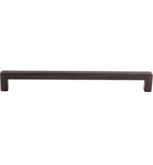Top Knobs TK678SAB Transcend 18" Center to Center Zinc Alloy Podium Appliance Cabinet Pull in Sable