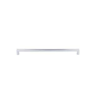Top Knobs TK676PC Transcend 12" Center to Center Zinc Alloy Podium Cabinet Pull in Polished Chrome