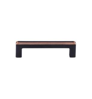 Top Knobs TK672UM Transcend 3 3/4" Center to Center Zinc Alloy Podium Cabinet Pull in Umbrio