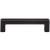 Top Knobs TK672SAB Transcend 3 3/4" Center to Center Zinc Alloy Podium Cabinet Pull in Sable