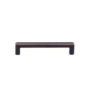 Top Knobs TK673UM Transcend 5 1/8" Center to Center Zinc Alloy Podium Cabinet Pull in Umbrio