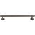Top Knobs TK3008AG Ellis 18" Center to Center Zinc Alloy Appliance Bar Cabinet Pull in Ash Gray