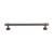 Top Knobs TK3004AG Ellis 7 5/8" Center to Center Zinc Alloy Bar Cabinet Pull in Ash Gray