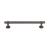 Top Knobs TK3003AG Ellis 6 3/8" Center to Center Zinc Alloy Bar Cabinet Pull in Ash Gray