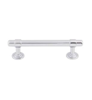 Top Knobs TK3001PC Ellis 3 3/4" Center to Center Zinc Alloy Bar Cabinet Pull in Polished Chrome