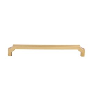 Top Knobs TK3028HB Ellis 18" Center to Center Zinc Alloy Davenport Handle Appliance Cabinet Pull in Honey Bronze