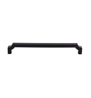 Top Knobs TK3027BLK Ellis 12" Center to Center Zinc Alloy Davenport Handle Appliance Cabinet Pull in Flat Black