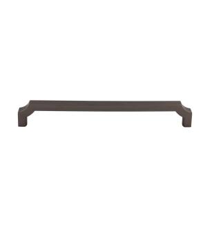 Top Knobs TK3027AG Ellis 12" Center to Center Zinc Alloy Davenport Handle Appliance Cabinet Pull in Ash Gray