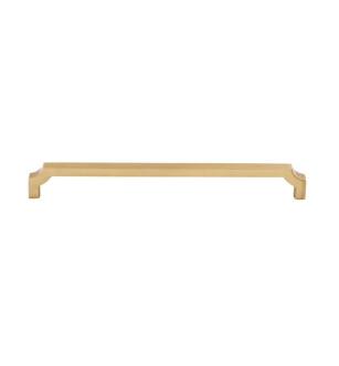 Top Knobs TK3025HB Ellis 8 7/8" Center to Center Zinc Alloy Davenport Handle Cabinet Pull in Honey Bronze
