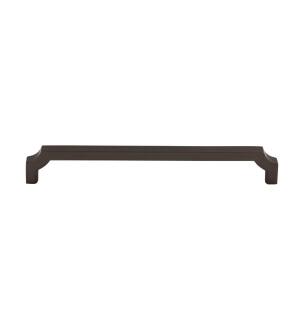 Top Knobs TK3024AG Ellis 7 5/8" Center to Center Zinc Alloy Davenport Handle Cabinet Pull in Ash Gray