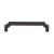 Top Knobs TK3022AG Ellis 5 1/8" Center to Center Zinc Alloy Davenport Handle Cabinet Pull in Ash Gray