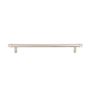 Top Knobs TK3059PN Ellis 18" Center to Center Zinc Alloy Julian Appliance Bar Cabinet Pull in Polished Nickel