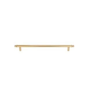 Top Knobs TK3056HB Ellis 8 7/8" Center to Center Zinc Alloy Julian Bar Cabinet Pull in Honey Bronze
