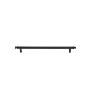 Top Knobs TK3056BLK Ellis 8 7/8" Center to Center Zinc Alloy Julian Bar Cabinet Pull in Flat Black