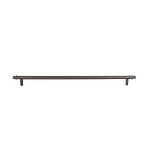 Top Knobs TK3057AG Ellis 12" Center to Center Zinc Alloy Julian Bar Cabinet Pull in Ash Gray