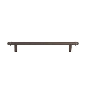 Top Knobs TK3054AG Ellis 6 3/8" Center to Center Zinc Alloy Julian Bar Cabinet Pull in Ash Gray