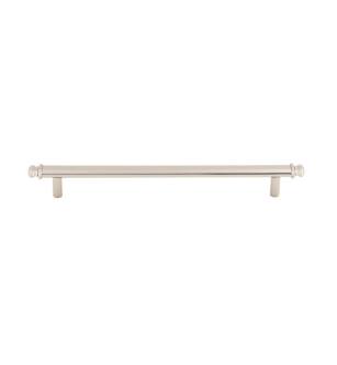 Top Knobs TK3055PN Ellis 7 5/8" Center to Center Zinc Alloy Julian Bar Cabinet Pull in Polished Nickel