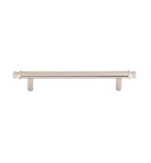 Top Knobs TK3053PN Ellis 5 1/8" Center to Center Zinc Alloy Julian Bar Cabinet Pull in Polished Nickel