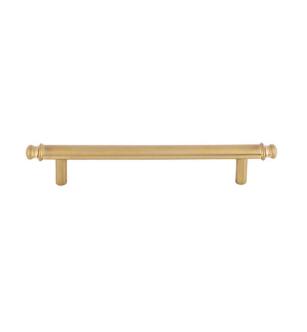 Top Knobs TK3053HB Ellis 5 1/8" Center to Center Zinc Alloy Julian Bar Cabinet Pull in Honey Bronze