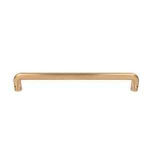 Top Knobs TK3048HB Ellis 18" Center to Center Zinc Alloy Hartridge Handle Appliance Cabinet Pull in Honey Bronze