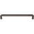 Top Knobs TK3048AG Ellis 18" Center to Center Zinc Alloy Hartridge Handle Appliance Cabinet Pull in Ash Gray