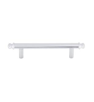 Top Knobs TK3052PC Ellis 3 3/4" Center to Center Zinc Alloy Julian Bar Cabinet Pull in Polished Chrome