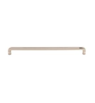Top Knobs TK3046PN Ellis 12" Center to Center Zinc Alloy Hartridge Handle Cabinet Pull in Polished Nickel
