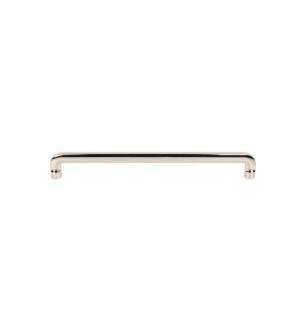 Top Knobs TK3045PN Ellis 8 7/8" Center to Center Zinc Alloy Hartridge Handle Cabinet Pull in Polished Nickel