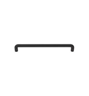 Top Knobs TK3045BLK Ellis 8 7/8" Center to Center Zinc Alloy Hartridge Handle Cabinet Pull in Flat Black