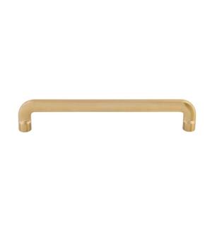 Top Knobs TK3043HB Ellis 6 3/8" Center to Center Zinc Alloy Hartridge Handle Cabinet Pull in Honey Bronze