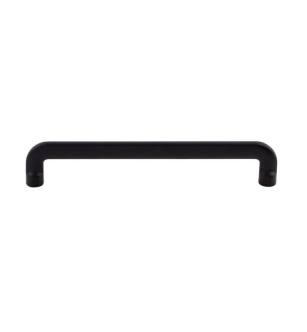 Top Knobs TK3043BLK Ellis 6 3/8" Center to Center Zinc Alloy Hartridge Handle Cabinet Pull in Flat Black