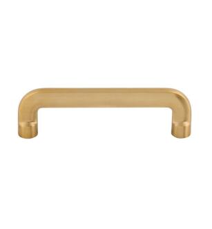 Top Knobs TK3041HB Ellis 3 3/4" Center to Center Zinc Alloy Hartridge Handle Cabinet Pull in Honey Bronze