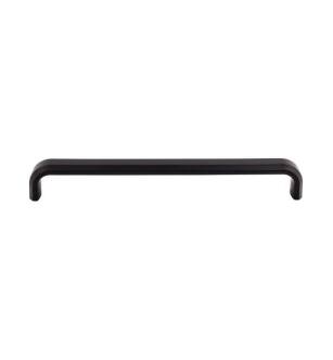 Top Knobs TK3017BLK Ellis 12" Center to Center Zinc Alloy Telfair Handle Appliance Cabinet Pull in Flat Black