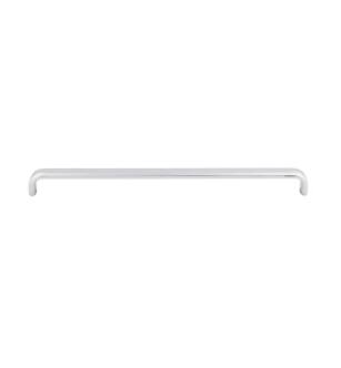 Top Knobs TK3016PC Ellis 12" Center to Center Zinc Alloy Telfair Handle Cabinet Pull in Polished Chrome